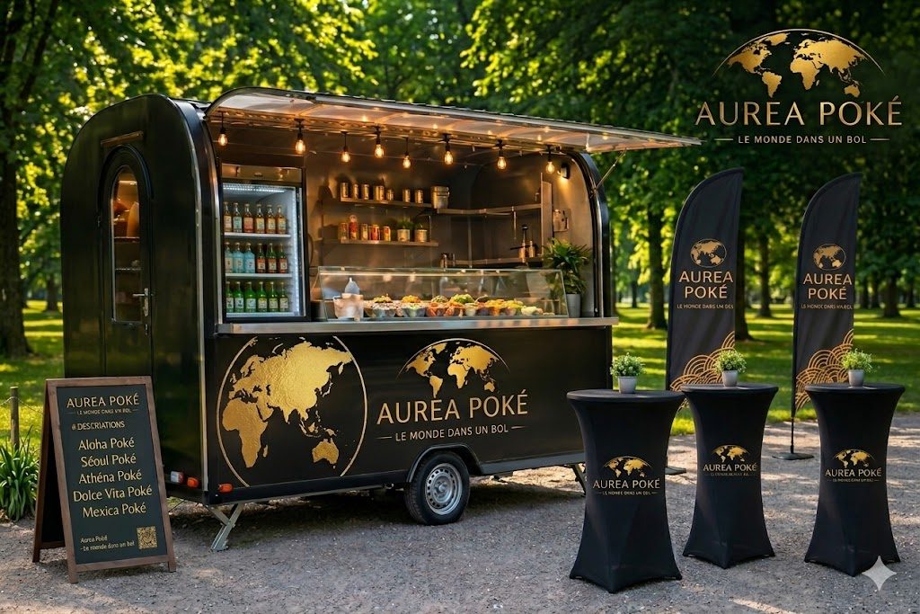 Food truck premium AUREA POKÉ — Belgique
